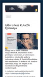 Mobile Screenshot of kutatokejszakaja.hu